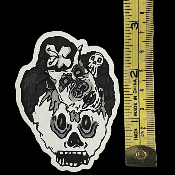 Bundle of two hand drawn stickers and two hand drawn magnets - Picture 2 of 12